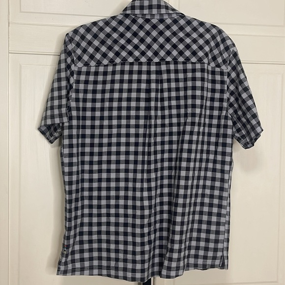 Smartwool Men's Everyday Exploration Gingham Short Sleeve Shirt Sz M - Picture 5 of 11